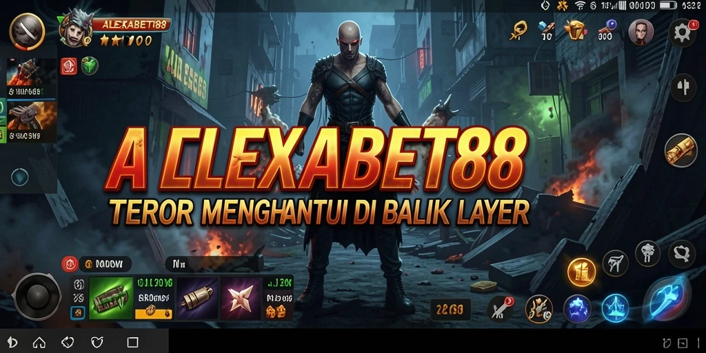 Screenshot ALEXABET88 yang menunjukkan aksi menegangkan dan suasana Horror.