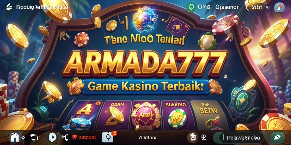 Screenshot gameplay Kasino yang mendebarkan di ARMADA777.