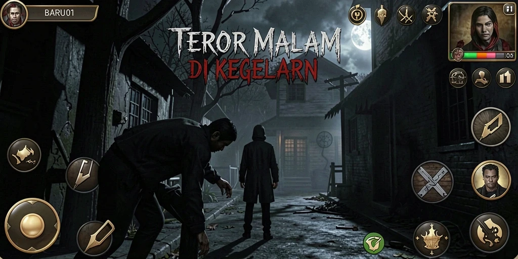 Menghadapi kegelapan dan ketegangan di BARU01.