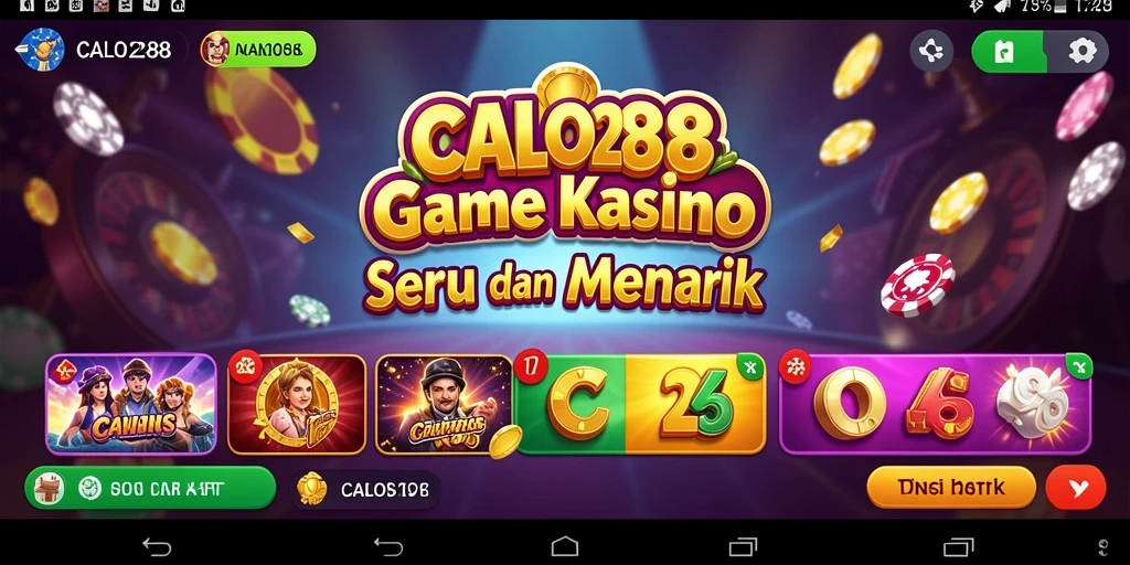 Tampilan menarik dari gameplay Kasino CALO288 yang mengasyikkan.