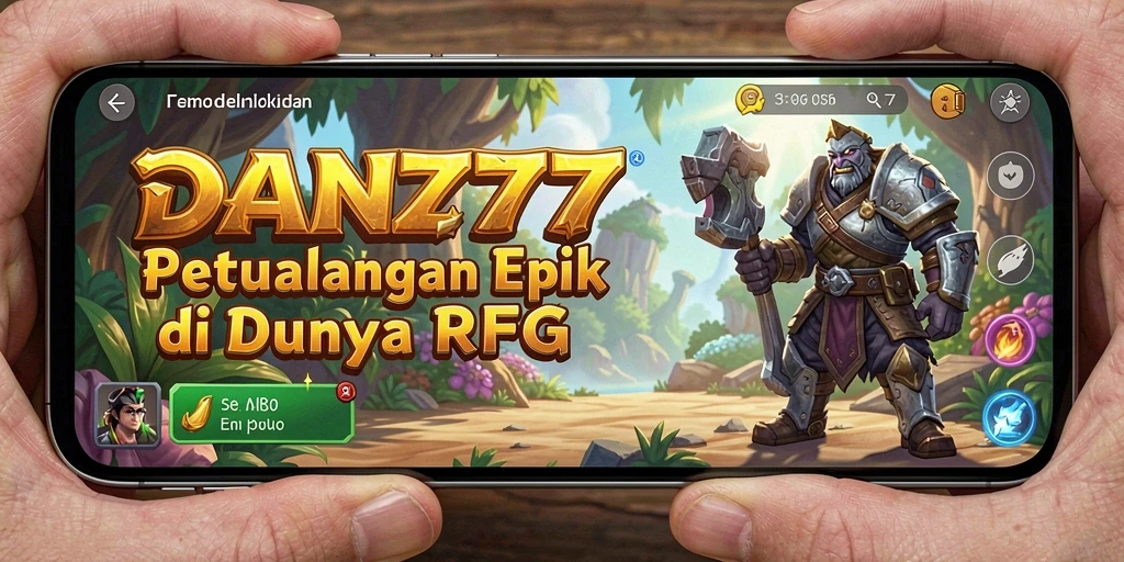 Tampilan gameplay RPG yang mendalam dan seru.