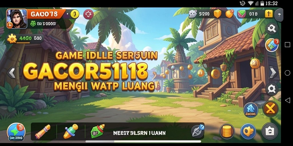 Tampilan gameplay GACOR518 yang menarik dan penuh warna.
