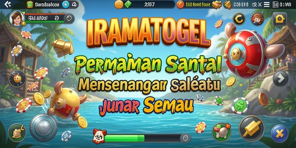 Screenshot gameplay IRAMATOGEL menampilkan keseruan bermain dengan visual menarik.