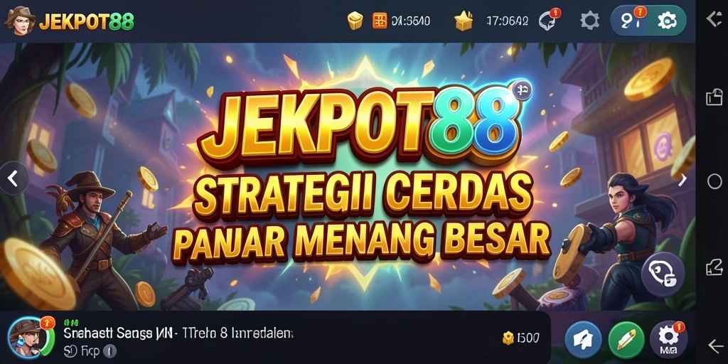 Tampilan gameplay JEKPOT88 yang dinamis dan menarik.