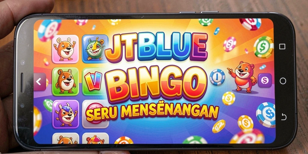 Tampilan gameplay Bingo yang mengasyikkan dan penuh warna.