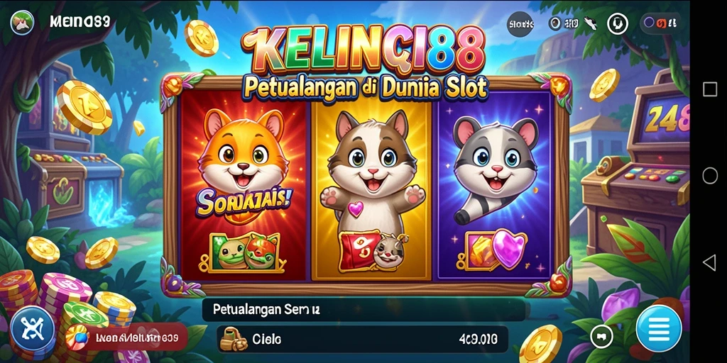 Gameplay Slot KELINCI88 dengan grafis tajam dan fitur menarik.