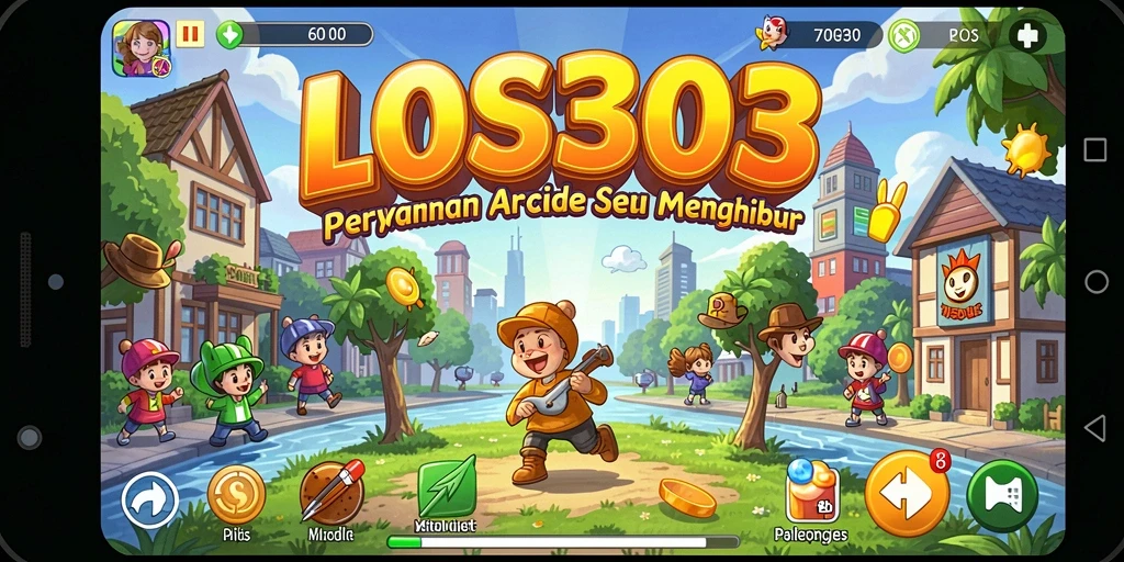 Tampilan gameplay yang seru dan penuh tantangan di LOS303.