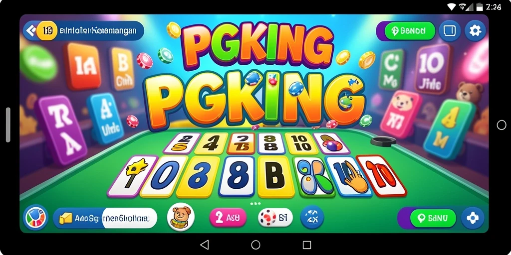 Screenshot PGKING menunjukkan gameplay Bingo yang seru dan interaktif.
