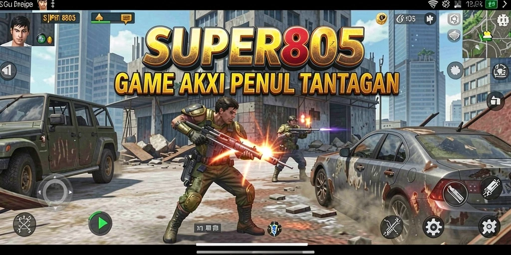 Pengalaman menegangkan dari gameplay SUPER805 yang intens.