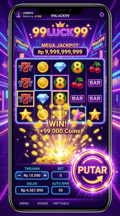 Aplikasi 99luck99 menampilkan daftar aplikasi terbaru dan terpopuler.